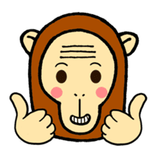 Monkey Nancy sticker #11464605