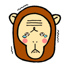 Monkey Nancy sticker #11464609