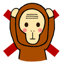 Monkey Nancy sticker #11464616