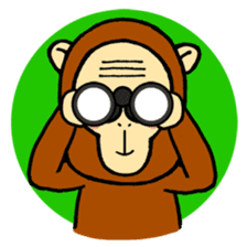 Monkey Nancy sticker #11464618