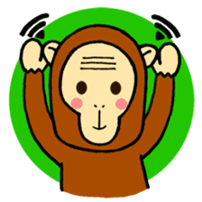 Monkey Nancy sticker #11464619