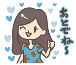 An employee's Japanese wife in Bangkok sticker #11465211