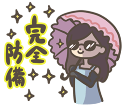 An employee's Japanese wife in Bangkok sticker #11465214