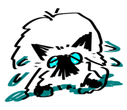 My Birman cat sticker #11465239