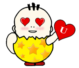 EGG BABY PRAWICH sticker #11465348