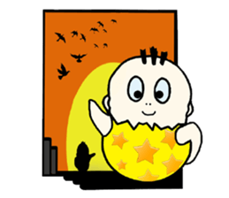 EGG BABY PRAWICH sticker #11465367