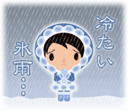 Rainy-Day Sticker sticker #11465934