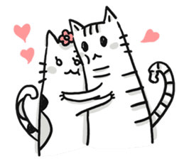 MOCHI cats sticker #11465987