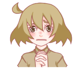 Girl hard worker sticker #11466923