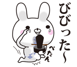 Kyoto rabbit 02 sticker #11467095