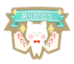 Strawberry & Orange, Rabbit & Cat sticker #11467145