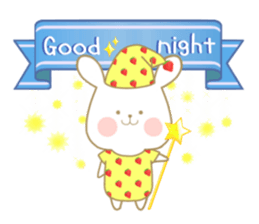 Strawberry & Orange, Rabbit & Cat sticker #11467151