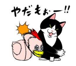 A little fat cat 5 sticker #11467274