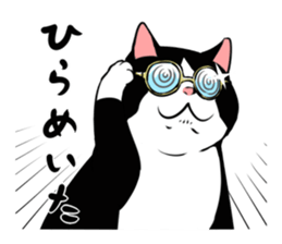 A little fat cat 5 sticker #11467288