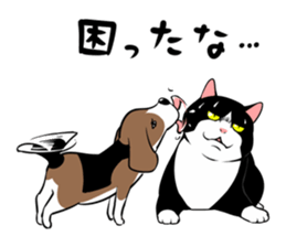 A little fat cat 5 sticker #11467297