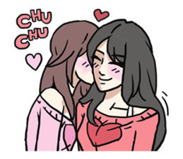 AsB - 114 Heart Girl & Heart Ranger sticker #11467753