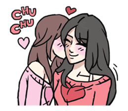 AsB - 114 Heart Girl & Heart Ranger sticker #11467753