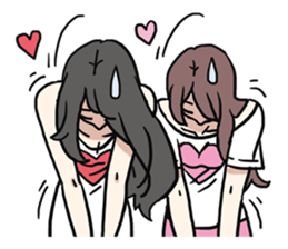 AsB - 114 Heart Girl & Heart Ranger sticker #11467755