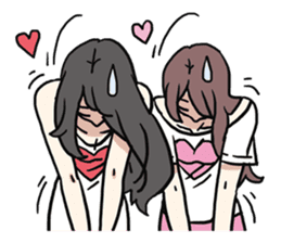 AsB - 114 Heart Girl & Heart Ranger sticker #11467755