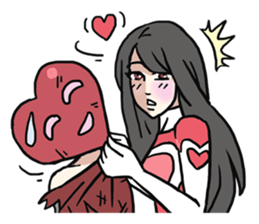 AsB - 114 Heart Girl & Heart Ranger sticker #11467758