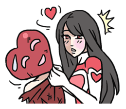 AsB - 114 Heart Girl & Heart Ranger sticker #11467758