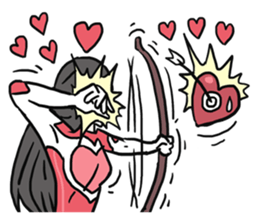 AsB - 114 Heart Girl & Heart Ranger sticker #11467764