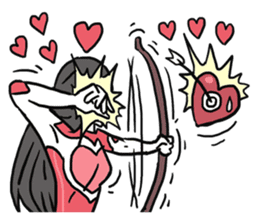 AsB - 114 Heart Girl & Heart Ranger sticker #11467764