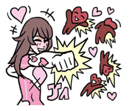 AsB - 114 Heart Girl & Heart Ranger sticker #11467765