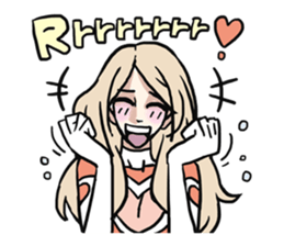 AsB - 114 Heart Girl & Heart Ranger sticker #11467769