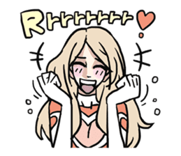 AsB - 114 Heart Girl & Heart Ranger sticker #11467769