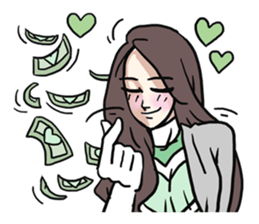 AsB - 114 Heart Girl & Heart Ranger sticker #11467770