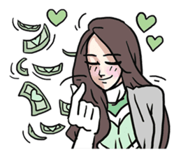 AsB - 114 Heart Girl & Heart Ranger sticker #11467770