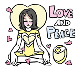 AsB - 114 Heart Girl & Heart Ranger sticker #11467771