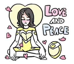 AsB - 114 Heart Girl & Heart Ranger sticker #11467771