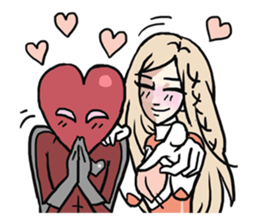 AsB - 114 Heart Girl & Heart Ranger sticker #11467773