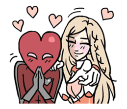 AsB - 114 Heart Girl & Heart Ranger sticker #11467773