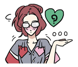 AsB - 114 Heart Girl & Heart Ranger sticker #11467776