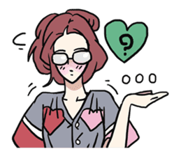 AsB - 114 Heart Girl & Heart Ranger sticker #11467776