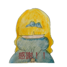 water-color painting Fairy Tale part 2 sticker #11468325