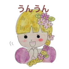 water-color painting Fairy Tale part 2 sticker #11468327