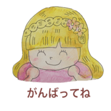 water-color painting Fairy Tale part 2 sticker #11468329