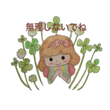 water-color painting Fairy Tale part 2 sticker #11468351