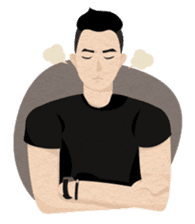 Al & Ve - Couple Daily Expressions sticker #11468411