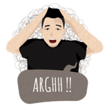 Al & Ve - Couple Daily Expressions sticker #11468421