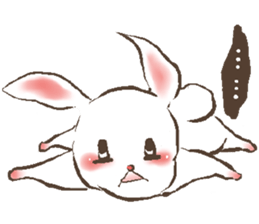 PANTSU FOUR RABBITS sticker #11468732
