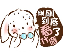 PANTSU FOUR RABBITS sticker #11468743