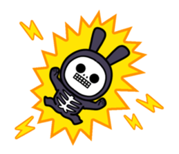 Very hard rabbit sticker #11468970