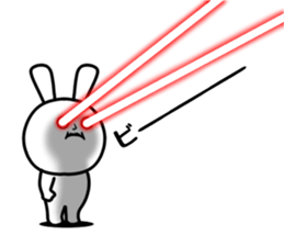 Very hard rabbit sticker #11468982