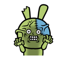 Very hard rabbit sticker #11468985