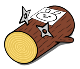 Very hard rabbit sticker #11468990